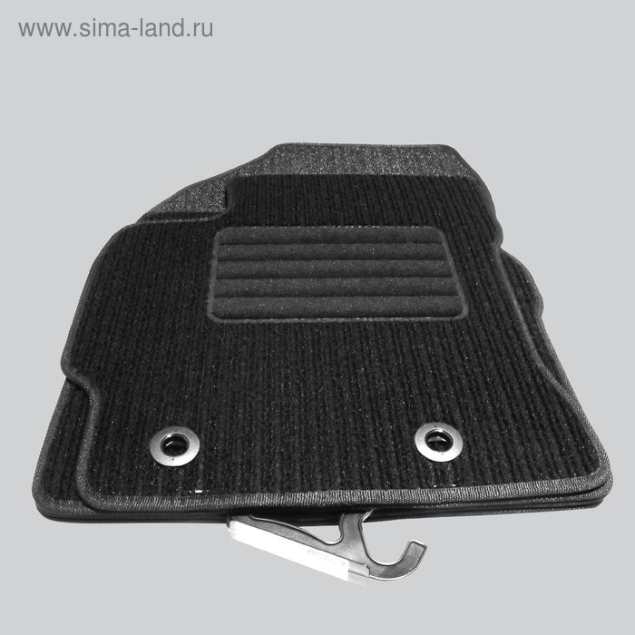 Коврики в салон для Citroën C4 Aircross(5-дв. SUV) 2012-н.в., 4 шт., текстиль "Robust-Lux", черный - Фото 1