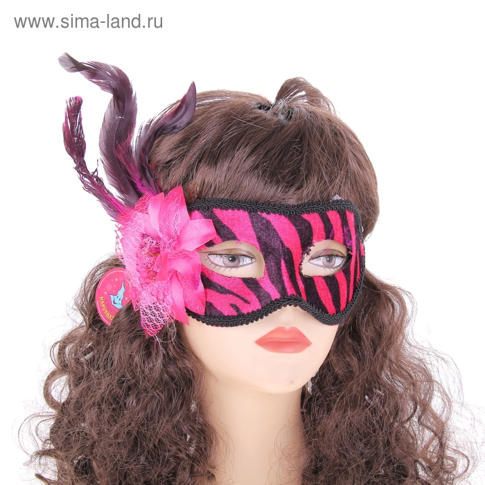 Карнавальная маска "Хищница" - Фото 1