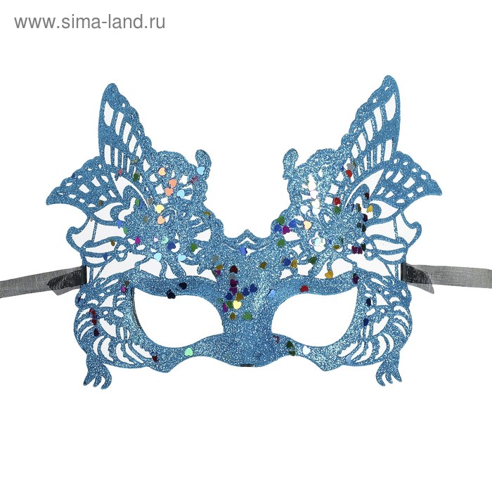 Карнавальная маска «Графиня», цвета МИКС - Фото 1