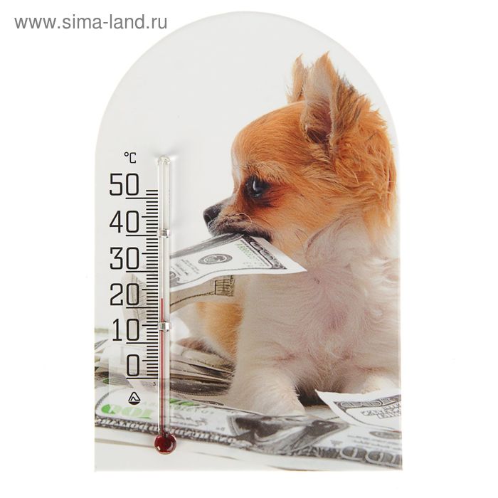 Термометр Собака на акриловой липучке 1-3 - Фото 1