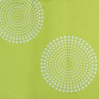 Штора для ванны Доляна «Большие круги», 180×180 см, полиэстер, цвет зелёный - Фото 3