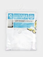 Штора для ванной Доляна «Бабочки», 180×180 см  (артикул 2386016)  большой выбор товаров оптом и в розницу по низким ценам с доставкой