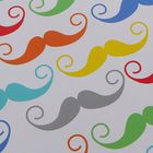 Бумага упаковочная глянцевая "Усы", 50 х 70 см - Фото 2