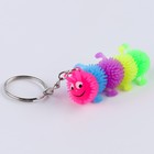 Брелок-ёжка детский «Сороконожка», резиновый, цвета МИКС - Фото 4