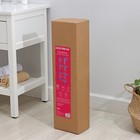 Сушилка для белья напольная 3-х уровневая Доляна, 75(126)×64×170 см, рабочая длина 16 м, на колёсах, нержавеющая сталь - Фото 11