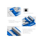 Тиски станочные «ЗУБР» МАСТЕР 32721, 100 мм - Фото 3