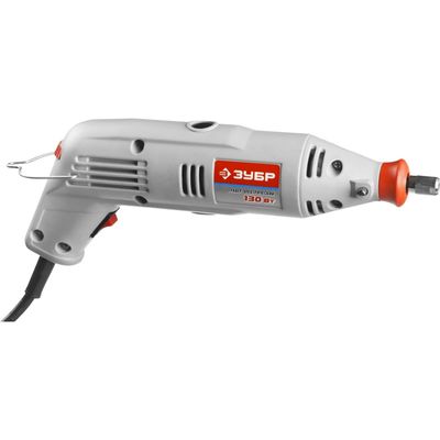 Гравер «ЗУБР» электрический, 130 Вт, с набором мини-насадок в кейсе, 176 предметов