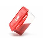 Пластиковый контейнер Oursson, CP1503S/RD, красная крышка, 1,5 л, прямоугольный - Фото 3
