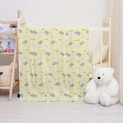 Плед "Экономь и Я" Маленькие машинки 150х130 см, пл. 150 г/м², 100% п/э