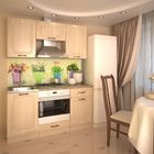 Кухонный гарнитур «Премьера 6 а», 1600×1570 мм, цвет грецкий орех/берёза - Фото 1