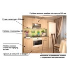 Кухонный гарнитур «Премьера 6 а», 1600×1570 мм, цвет грецкий орех/берёза - Фото 2