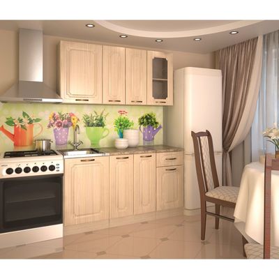 Кухонный гарнитур «Премьера 11», 1500 мм, цвет грецкий орех