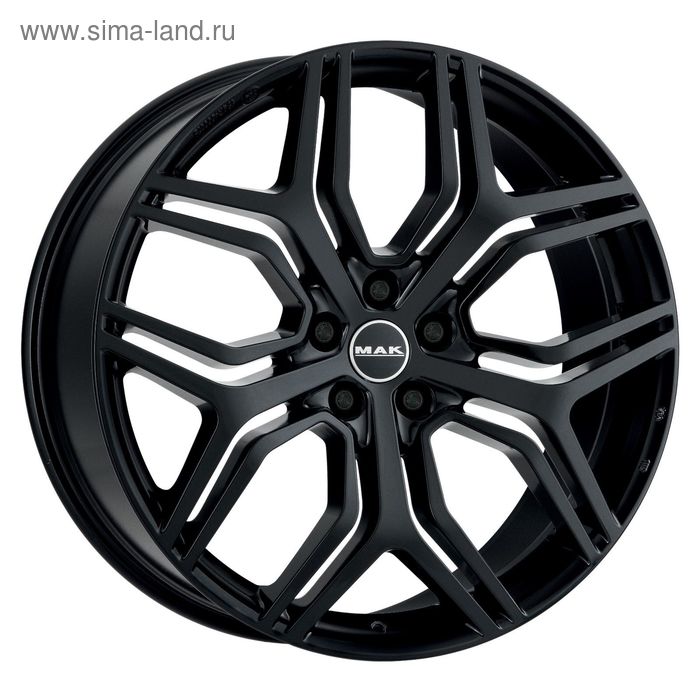 Диск литой MAK Kingdom 8,5x20 5x120 ET47 d72,6 Gloss Black (F8520KDGB47IR2) - Фото 1