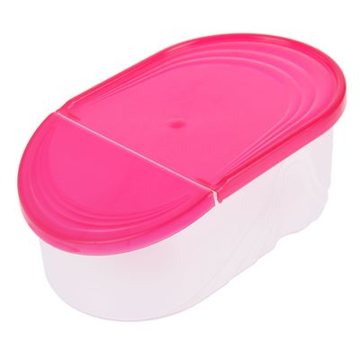 Ёмкость для сыпучих продуктов, 0,5 л Wave, цвет розовый