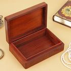 Шкатулка резная «Цветок», 7×15×23 см, дерево - Фото 2