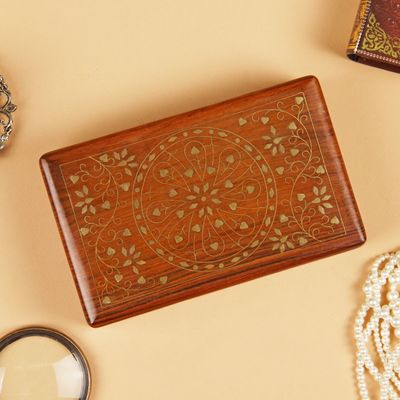 Шкатулка «Узор», 20×13×6 см, дерево