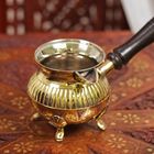 Турка латунь на ножках 200 мл - Фото 2