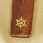 Подставка под благовония «Штурвал», 26×3.5×0.5 см, дерево - Фото 3