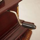 Граммофон труба латунь "Жёлтая ромашка" (пластинка в комплекте) 70х38х38 см - Фото 6
