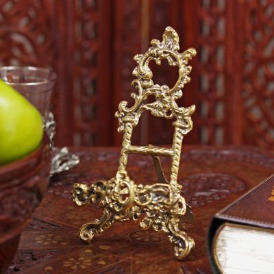 Мольберт мини «Трезубец», 15×8.5×3.5 см, латунь