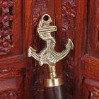 Ложка для обуви «Якорь», 51×5.5×2.5 см, латунь - Фото 4