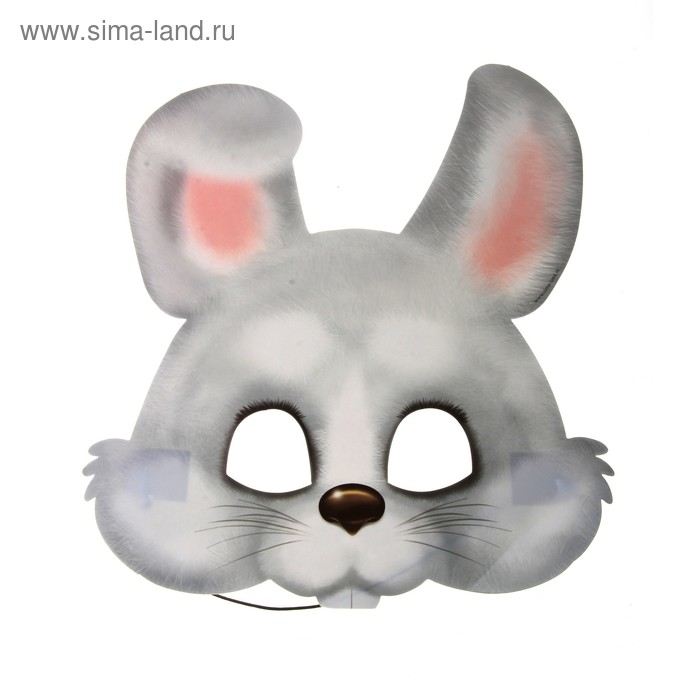 Маска волка для детей на голову. Маска заяц. Новогодняя маска зайца. Маска зайца для детей. Маски животных для детей.