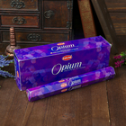 Благовония "HEM" 20 палочек угольные opium - фото 10271710