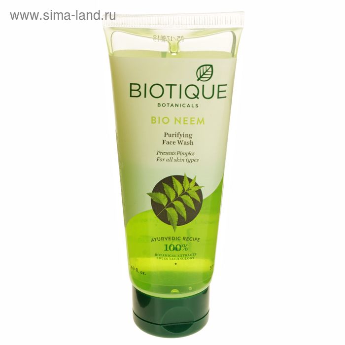 Гель для умывания Bio Neem Purifying Face Wash 50 мл - Фото 1