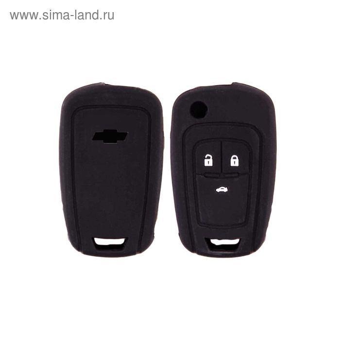 Чехол на ключ автомобильный Skyway, силиконовый CHEVROLET CRUZE, S05701069 - Фото 1