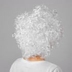 Карнавальный парик «Мелкие кудри», цвет белый, 120 г - Фото 2