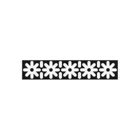 Набор наклеек Узор №3 светоотр.плоттер (50х250) цвет серебро (упак 1шт) Skyway , Л1816