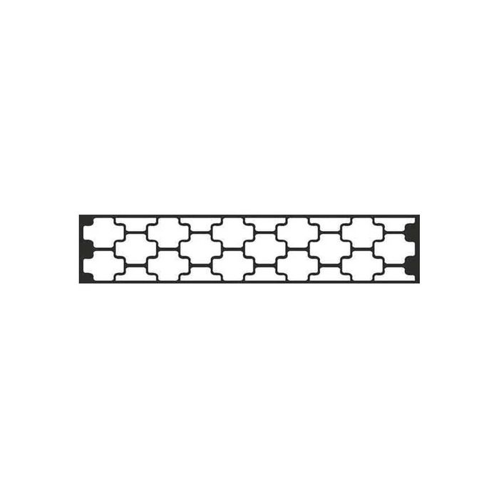 Набор наклеек Узор №6 светоотр.плоттер (50х250) цвет серебро (упак 1шт) Skyway , Л1819