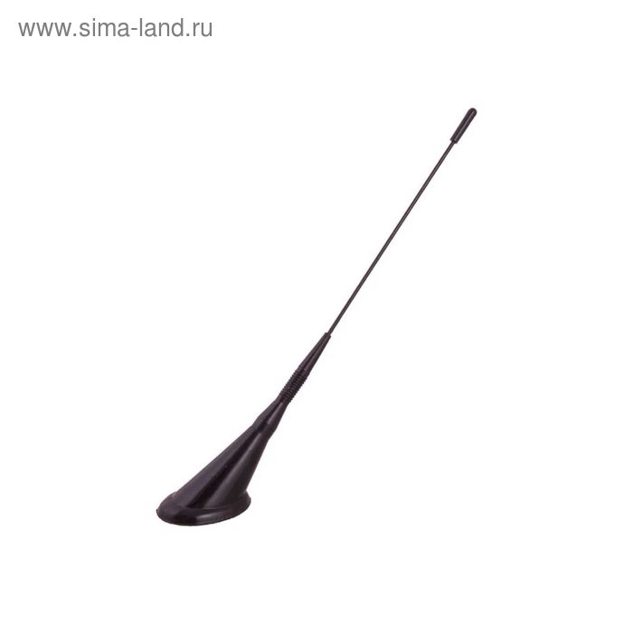 Антенна декоративная Skyway, 27 см, основание 70×50 мм, черный, S00201009 - Фото 1
