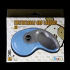 Рулетка DIIL, 3 м, до 10 кг, лента, прорезиненная ручка, голубая с серым - Фото 4