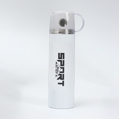 Термос, серия: Гильза, "Мастер К. Спорт", 500 мл, сохраняет тепло 8 ч, с кружкой