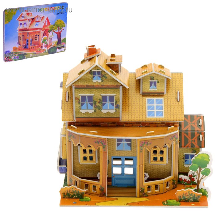 Конструктор 3D «Загородный дом» - Фото 1