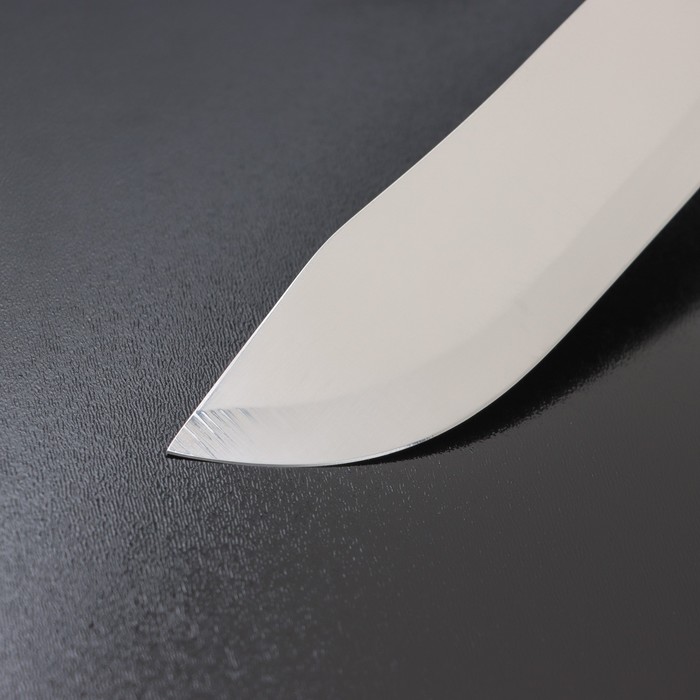 Нож для мяса и стейков Доляна «Мачете», лезвие 17,5 см - фото 1908330301