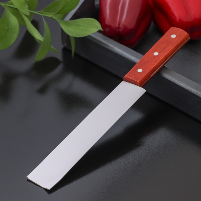 Нож для мяса и стейков Доляна «Мачете», лезвие 17,5 см - фото 1908330304