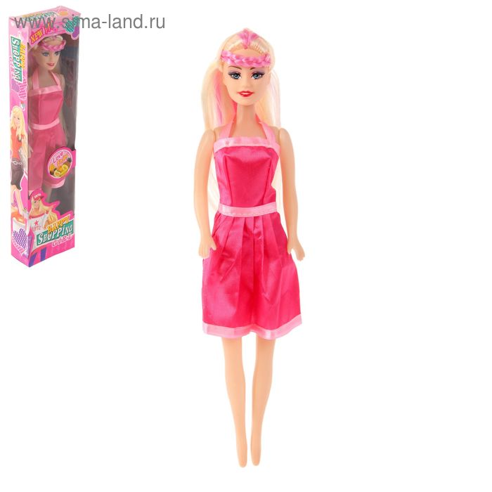 Кукла-модель «Анна» в коротком платье, цвет МИКС - Фото 1