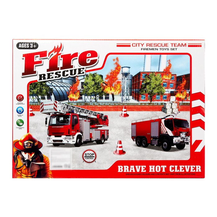 Набор игровой «Пожарная команда» - фото 1880342599