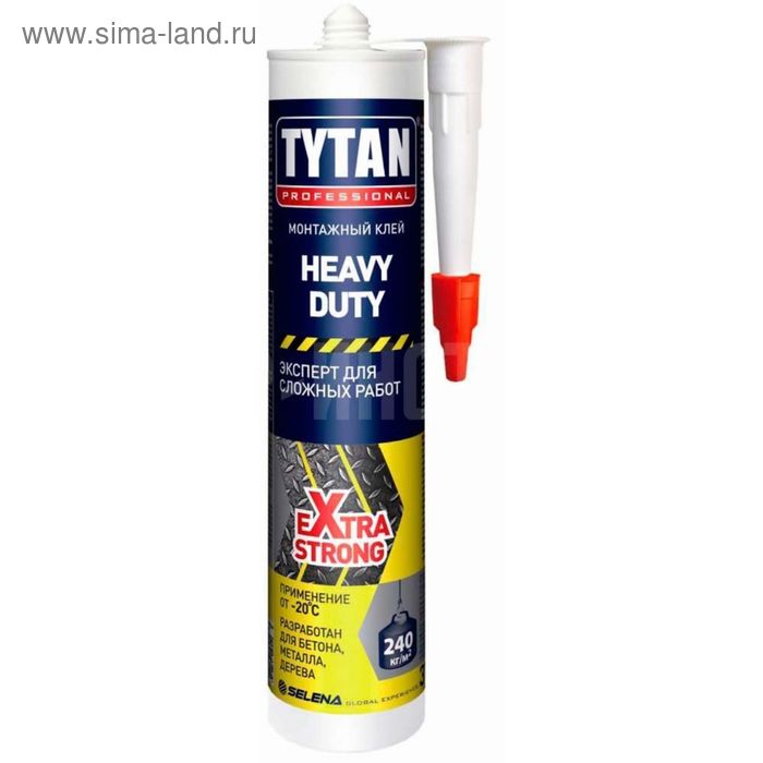 Клей Tytan Professional Heavy Duty, монтажный, бежевый, 310 мл - Фото 1