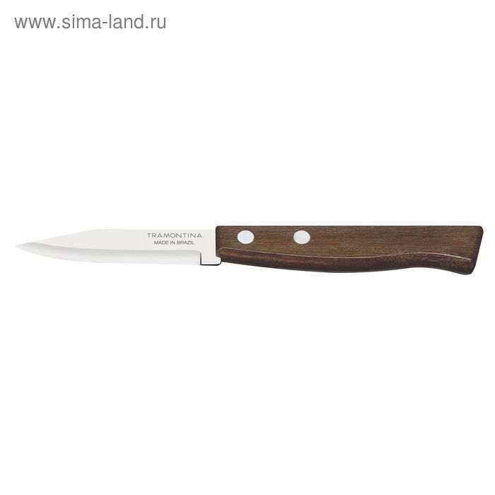 Нож для очистки овощей 7,5 см, блистер - Фото 1