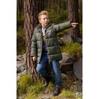Куртка для мальчика, рост 122 см, цвет хаки - Фото 2