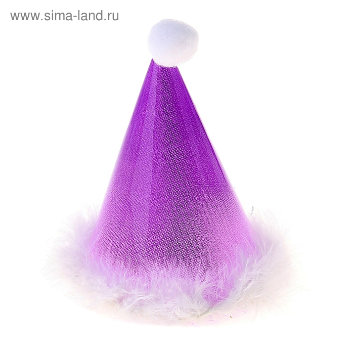 Световой колпак, цвет фиолетовый, 18 см - Фото 1