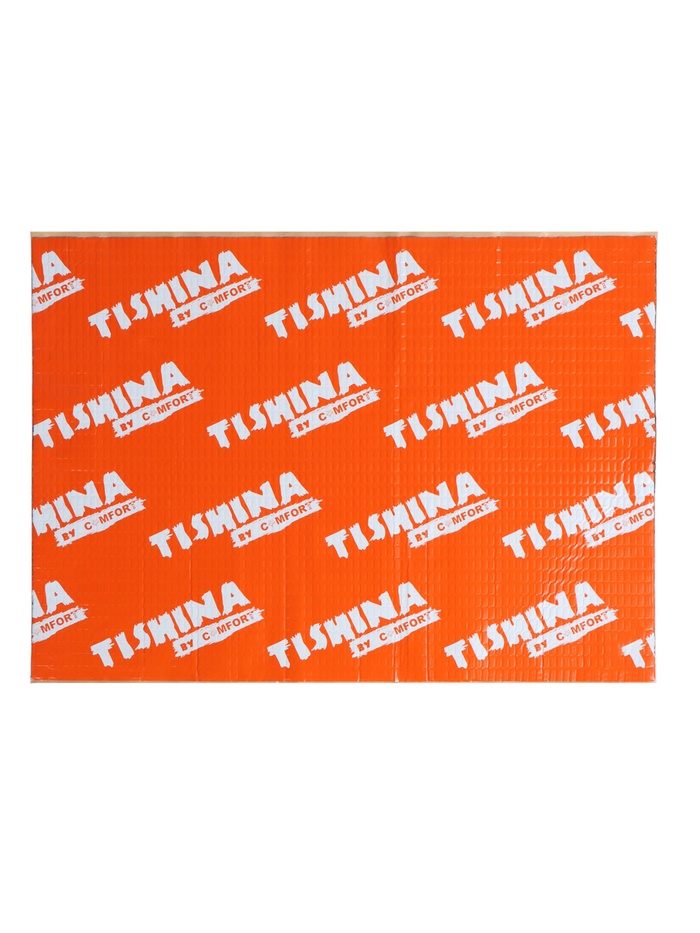 Виброизоляционный материал Tishina Bronze 2, размер: 2×500×700 мм - Фото 1