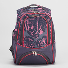 Рюкзак школьный на молнии, 2 отдела, наружный карман , разноцветный - Фото 2