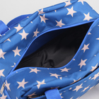 Сумка спортивная, отдел на молнии, наружный карман, регулируемые ручки, цвет синий - Фото 5