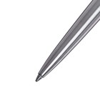 Ручка шариковая Parker Jotter Core Stainless Steel CT M, корпус из нержавеющей стали, серебристый матовый, синие чернила - Фото 4