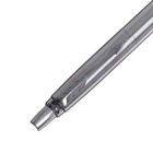 Ручка шариковая Parker Jotter Core Stainless Steel CT M, корпус из нержавеющей стали, серебристый матовый, синие чернила - Фото 5