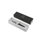 Ручка шариковая Parker Jotter Core Bond Street Black CT M, корпус из нержавеющей стали, чёрный глянцевый/ хром, синие чернила (1953184) - Фото 2